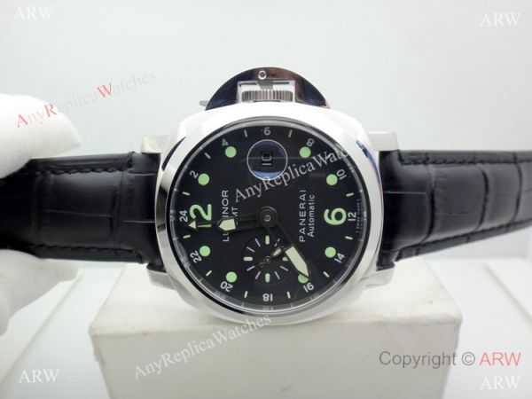 Copy Panerai Luminor GMT Automatic Watch Black Dial Copy Panerai Luminor GMT Automatic Watch Black Dial