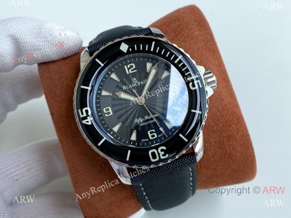 Best Copy Blancpain Fifty Fathoms Blue Bezel Silver Watch Citizen 8215 Movement Best Copy Blancpain Fifty Fathoms Blue Bezel Silver Watch Citizen 8215 Movement