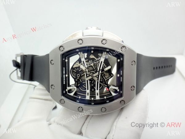 Swiss Richard Mille Rm61-01 Yohan Blake Tourbillon Watch Black Rubber Strap Swiss Richard Mille Rm61-01 Yohan Blake Tourbillon Watch Black Rubber Strap