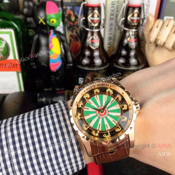Copy Roger Dubuis Excalibur Knights Of The Round Table II watch Rose Gold Copy Roger Dubuis Excalibur Knights Of The Round Table II watch Rose Gold