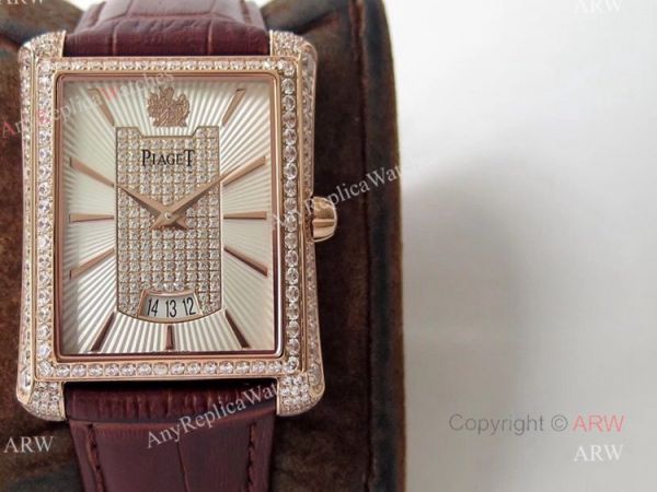 Swiss Replica Mens Piaget Emperador Rose Gold Diamond Watch Swiss Replica Mens Piaget Emperador Rose Gold Diamond Watch