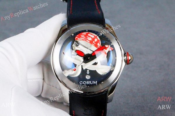 Best Quality Replica Corum Bubble Privateer Watches Stainless Steel Blue Strap Corum Watch Best Quality Replica Corum Bubble Privateer Watches Stainless Steel Blue Strap Corum Watch