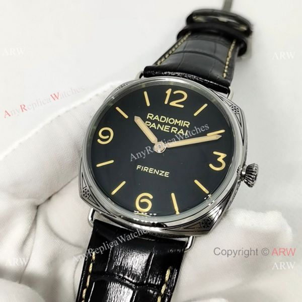 Officine Panerai Pam604 Radiomir Firenze Replica Watch SS Black Dial P3000 Officine Panerai Pam604 Radiomir Firenze Replica Watch SS Black Dial P3000