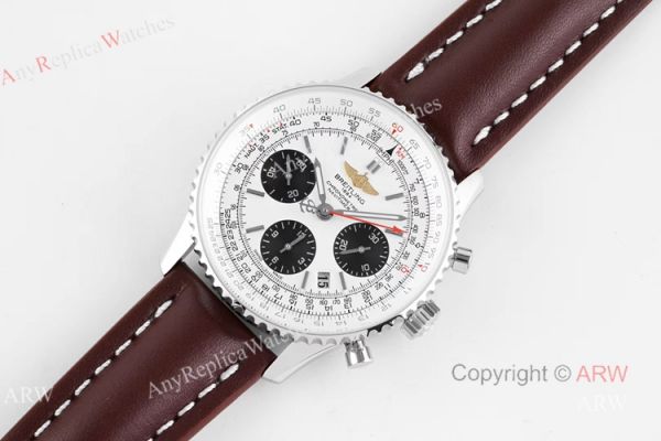 BLS Factory New Replica Breitling Navitimer B01 White Chronograph Watch For Men BLS Factory New Replica Breitling Navitimer B01 White Chronograph Watch For Men