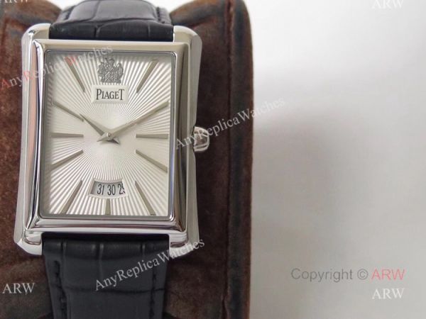Best Replica Piaget Emperador Silver Dial Stainless Steel Mens Watch Best Replica Piaget Emperador Silver Dial Stainless Steel Mens Watch