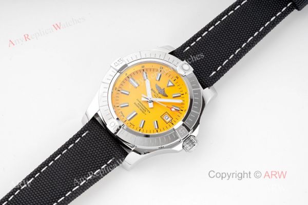 (BLSF) New Breitling Avenger Seawolf Yellow Face Swiss Replica Watches 45mm (BLSF) New Breitling Avenger Seawolf Yellow Face Swiss Replica Watches 45mm