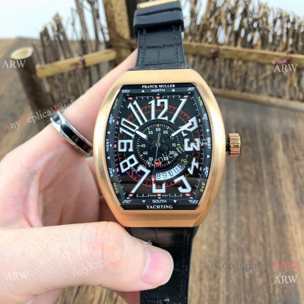 Copy Franck Muller Vanguard Classical V45 Watch Ss Black Gummy Strap Copy Franck Muller Vanguard Classical V45 Watch Ss Black Gummy Strap