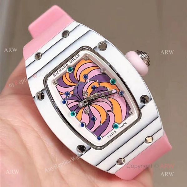 Hot Sale Replica Richard Mille Bonbon RM 07-03 Cupcake Ladies Watches Hot Sale Replica Richard Mille Bonbon RM 07-03 Cupcake Ladies Watches