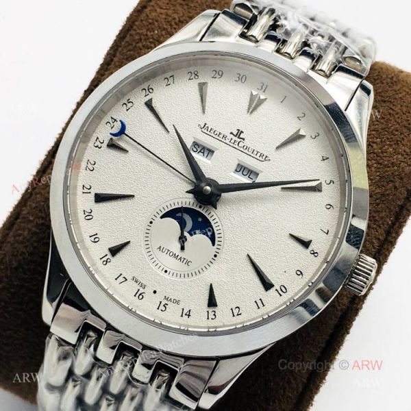 (JLF) New Jaeger-Lecoultre Master Ultra Thin Moon Stainless Steel Automatic Replica Watches (JLF) New Jaeger-Lecoultre Master Ultra Thin Moon Stainless Steel Automatic Replica Watches