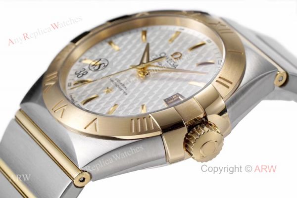 New Omega Constellation Watches Best vsf Omega Two Tone Mens Copy Watch New Omega Constellation Watches Best vsf Omega Two Tone Mens Copy Watch