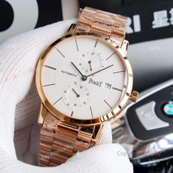 New Swiss Replica Piaget Altiplano Rose Gold Automatic Watch 41mm New Swiss Replica Piaget Altiplano Rose Gold Automatic Watch 41mm