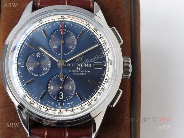 (BLS) New Breitling Knockoff Watches For Sale Replica Breitling Premier Chronograph Blue Face Watch (BLS) New Breitling Knockoff Watches For Sale Replica Breitling Premier Chronograph Blue Face Watch