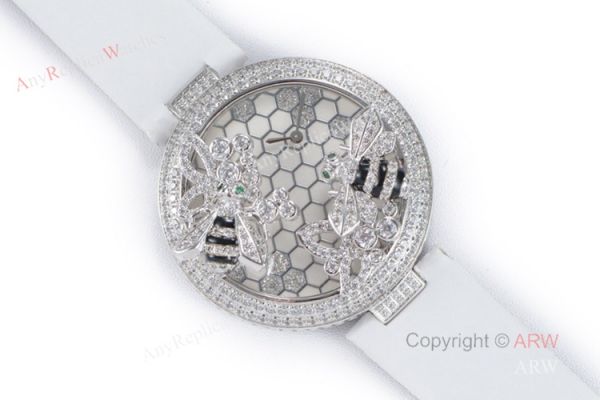 Swiss Replica Cartier Le Cirque Animalier De Cartier With Bees Decor Diamond Watch Swiss Replica Cartier Le Cirque Animalier De Cartier With Bees Decor Diamond Watch