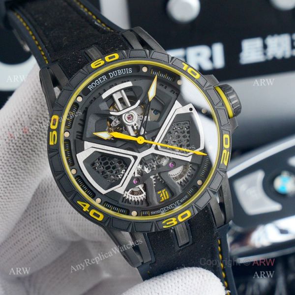 High Quality Replica Roger Dubuis Excalibur Hurac?n Yellow Watch High Quality Replica Roger Dubuis Excalibur Hurac?n Yellow Watch