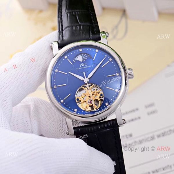 Copy IWC Schaffhausen Tourbillon Moon Face Watches 42mm Low Price Copy IWC Schaffhausen Tourbillon Moon Face Watches 42mm Low Price