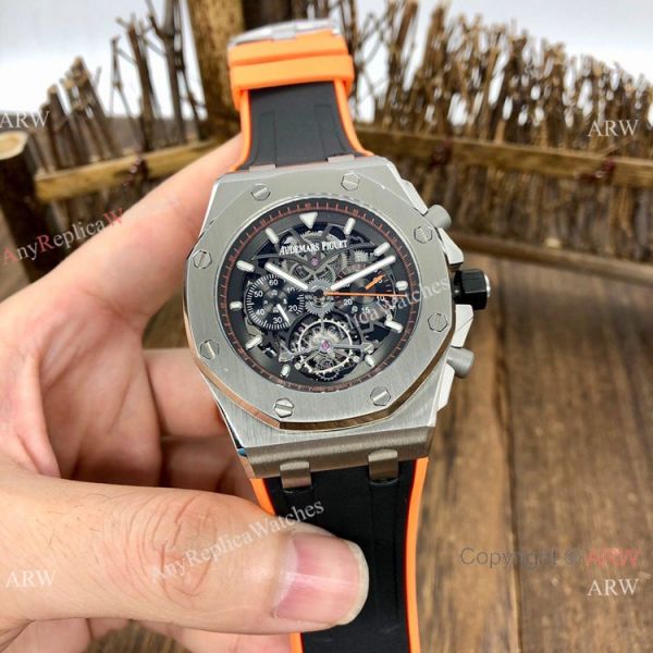 Knockoff Audemars Piguet Royal Oak Offshore Watches BlackGreen Rubber Strap Knockoff Audemars Piguet Royal Oak Offshore Watches BlackGreen Rubber Strap