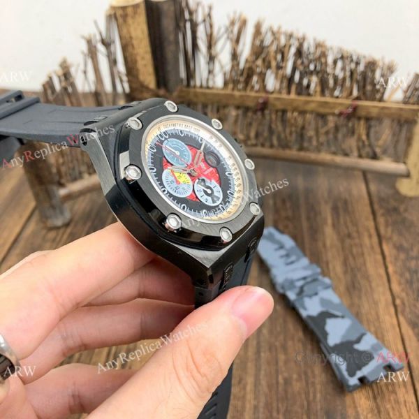 Audemars Piguet Royal Oak Offshore Copy Watch Red Dial AP Watch Audemars Piguet Royal Oak Offshore Copy Watch Red Dial AP Watch
