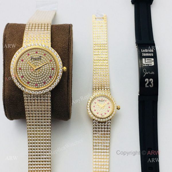 High End Replica Gold Piaget Diamond Watch Swiss Quartz Watch For Lovers High End Replica Gold Piaget Diamond Watch Swiss Quartz Watch For Lovers