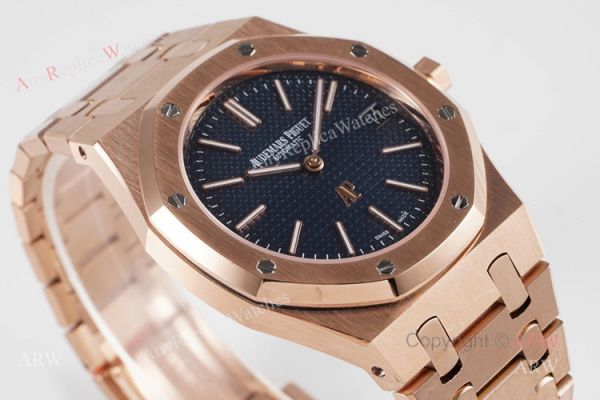 New Audemars Piguet Royal Oak Rose Gold 15202 Swiss Knockoff Watch 39mm New Audemars Piguet Royal Oak Rose Gold 15202 Swiss Knockoff Watch 39mm