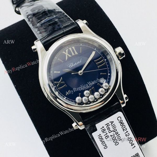 Swiss Replica Chopard Happy Sport Stainless Steel Diamond Watch For Women Swiss Replica Chopard Happy Sport Stainless Steel Diamond Watch For Women