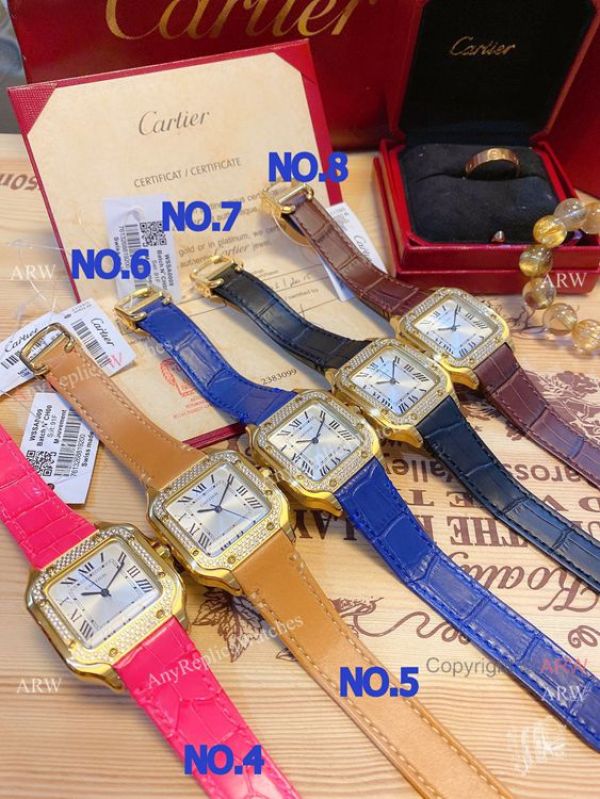 Japan Grade Cartier Santos De Watch Quartz 35mm Japan Grade Cartier Santos De Watch Quartz 35mm