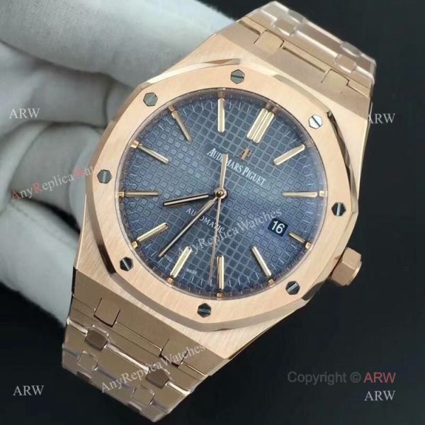 BF Factory Swiss Made Audemars Piguet Replica Watch 15400 Rose Gold Blue Dial BF Factory Swiss Made Audemars Piguet Replica Watch 15400 Rose Gold Blue Dial