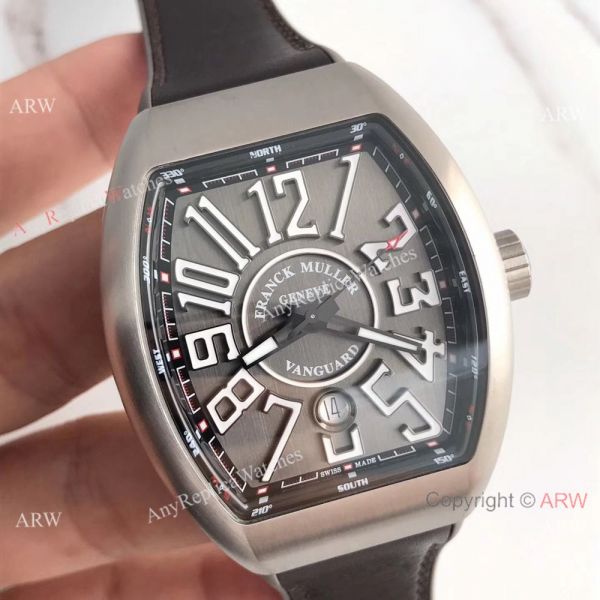 Swiss 1:1 Knock off Franck Muller V45 Titanium Watch Gray Face 45mm Swiss 1:1 Knock off Franck Muller V45 Titanium Watch Gray Face 45mm