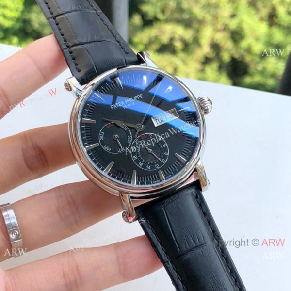 Copy Patek Philippe Geneve Day-date 43mm Watch SS White Dial Copy Patek Philippe Geneve Day-date 43mm Watch SS White Dial