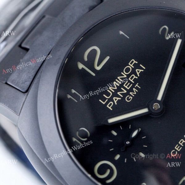 (VS) Swiss Replica Luminor 1950 44 GMT Ceramica Panerai Bracelet PAM438 (VS) Swiss Replica Luminor 1950 44 GMT Ceramica Panerai Bracelet PAM438