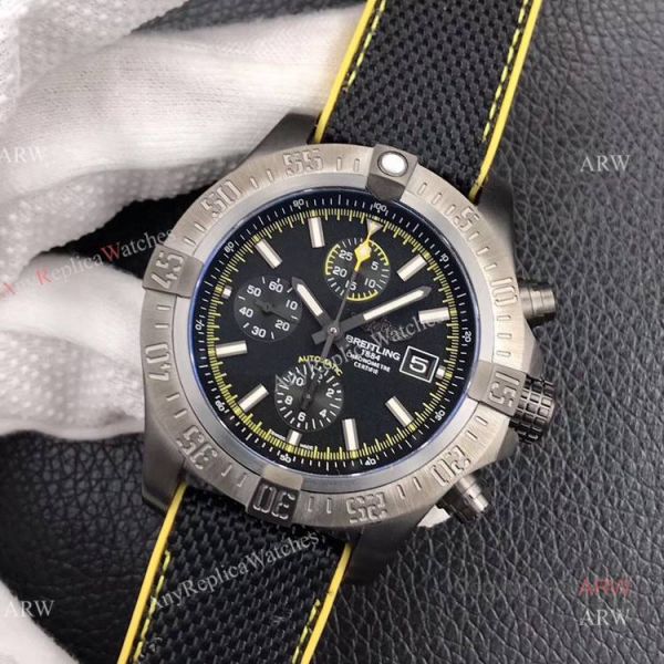 New Breitling Super Avenger ii Military Swiss Replica Watch 45mm New Breitling Super Avenger ii Military Swiss Replica Watch 45mm