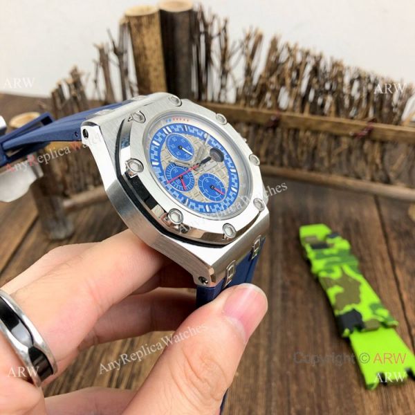 New Replica Audemars Piguet Michael Schumacher Watch Blue Dial Automatic New Replica Audemars Piguet Michael Schumacher Watch Blue Dial Automatic