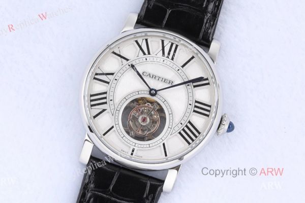 Best Version New Rotonde De Tourbillon Cartier Watch Copy For Men 40mm Best Version New Rotonde De Tourbillon Cartier Watch Copy For Men 40mm