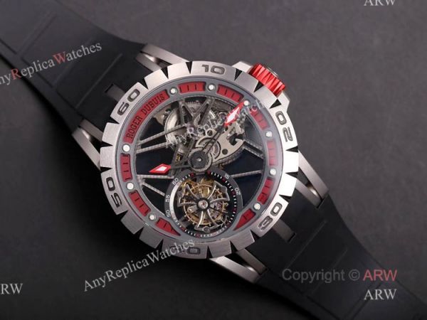 Fake Roger Dubuis Excalibur Spider Skeleton Flying Tourbillon Mens Watch Fake Roger Dubuis Excalibur Spider Skeleton Flying Tourbillon Mens Watch
