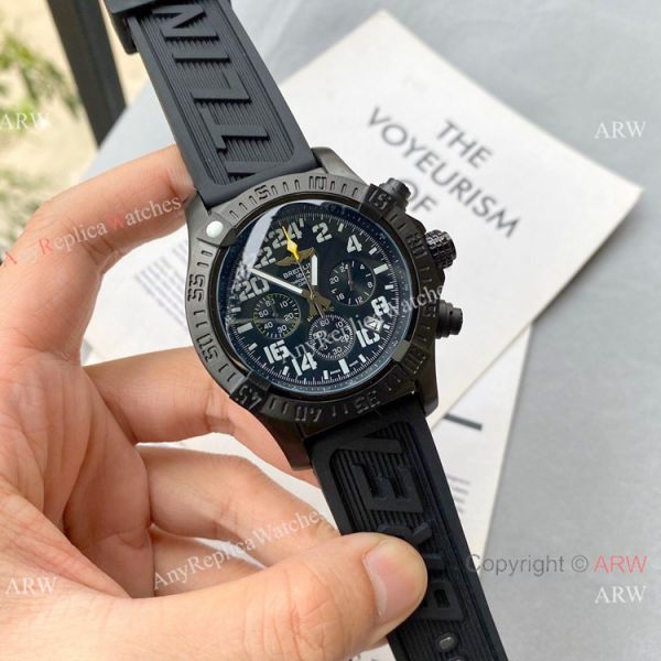 Replica Breitling Avenger Hurricane Military Watch Black Leather Strap Replica Breitling Avenger Hurricane Military Watch Black Leather Strap
