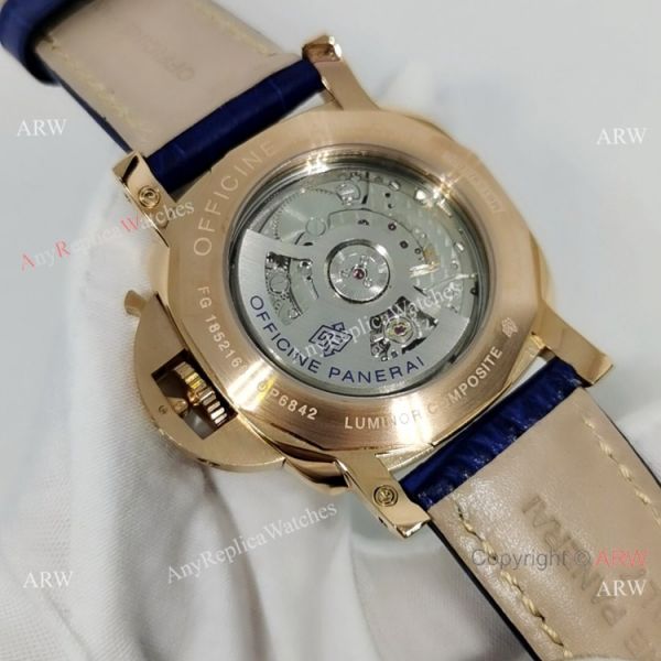 NEW! Luminor Marina PAM01112 Rose Gold Fake Panerai Watch NEW! Luminor Marina PAM01112 Rose Gold Fake Panerai Watch