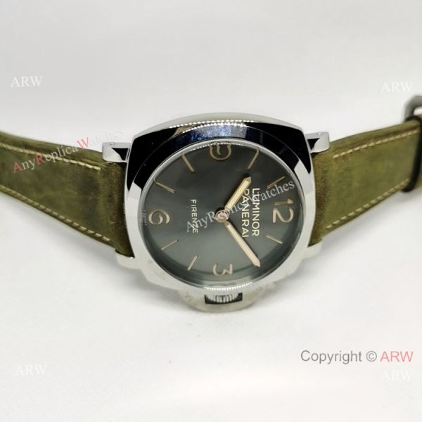 NEW! Copy Panerai Luminor Firenze PAM00605 Rhodium Gray Dial Watch NEW! Copy Panerai Luminor Firenze PAM00605 Rhodium Gray Dial Watch