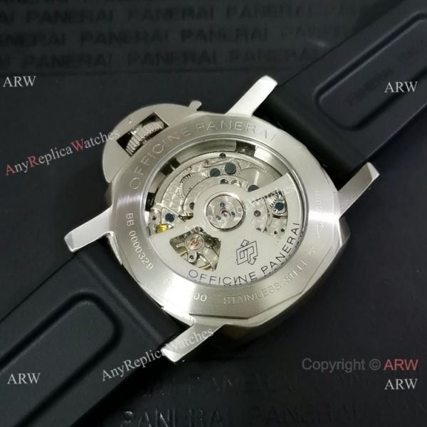 Copy Panerai Luminor GMT with Rubber Strap Watch PAM00233 Copy Panerai Luminor GMT with Rubber Strap Watch PAM00233
