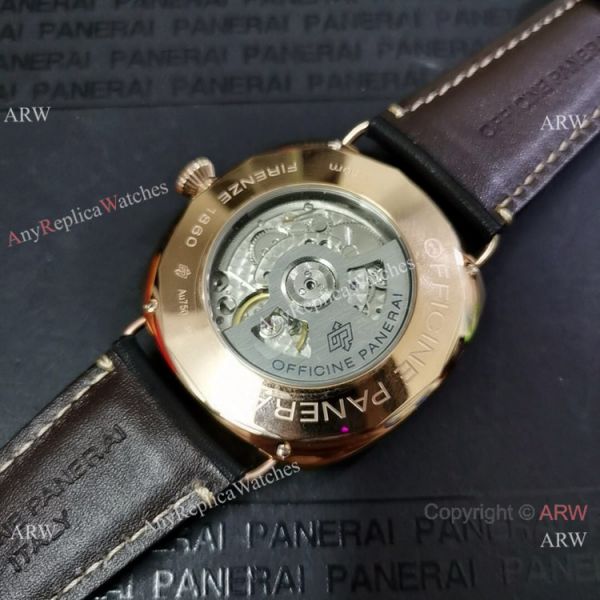 Replica Panerai Radiomir GMT PAM 421 Watch Rose Gold Case Replica Panerai Radiomir GMT PAM 421 Watch Rose Gold Case