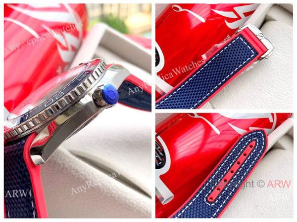 NEW! Omega Seamaster Planet Ocean 600M Americas Cup Edition Rubber Strap Watch NEW! Omega Seamaster Planet Ocean 600M Americas Cup Edition Rubber Strap Watch