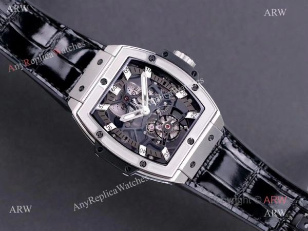 Mens Hublot Masterpiece MP-06 Senna Skeleton Replica Watch With Black Rubber Band Mens Hublot Masterpiece MP-06 Senna Skeleton Replica Watch With Black Rubber Band