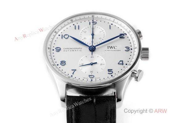 New! Swiss IWC Chronograph Portugieser White Dial Watch IWC Schaffhausen New! Swiss IWC Chronograph Portugieser White Dial Watch IWC Schaffhausen