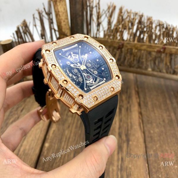 New Copy Richard Mille RM53-01 Pablo Macdonough Watch Rose Gold Diamond New Copy Richard Mille RM53-01 Pablo Macdonough Watch Rose Gold Diamond