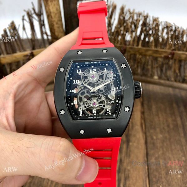 Swiss Quality Copy Richard Mille RM17-01 Black Ceramic Watches Swiss Quality Copy Richard Mille RM17-01 Black Ceramic Watches