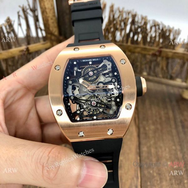 Best Replica Richard Mille RM038 Rose Gold Watches Men Size Best Replica Richard Mille RM038 Rose Gold Watches Men Size
