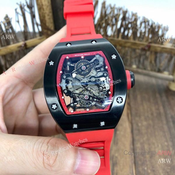 Best Replica Richard Mille RM038 Men Watches Black Steel Best Replica Richard Mille RM038 Men Watches Black Steel