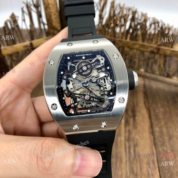 Best Replica Richard Mille RM038 Automatic Watches Stainless Steel and Red Best Replica Richard Mille RM038 Automatic Watches Stainless Steel and Red