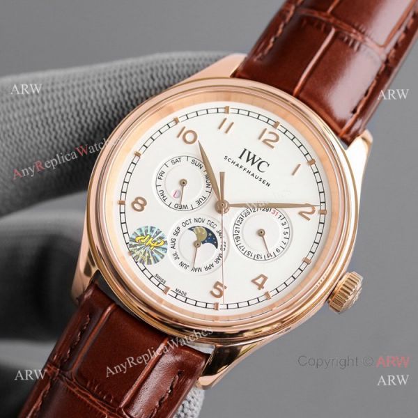 Swiss Replica IWC Portugieser Perpetual Calendar Rose Gold Watch 2020 New Swiss Replica IWC Portugieser Perpetual Calendar Rose Gold Watch 2020 New