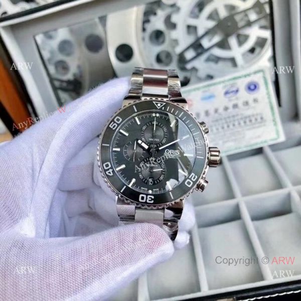 Oris Aquis Series Replica Watches Blue Chronograph Dial Oris Aquis Series Replica Watches Blue Chronograph Dial