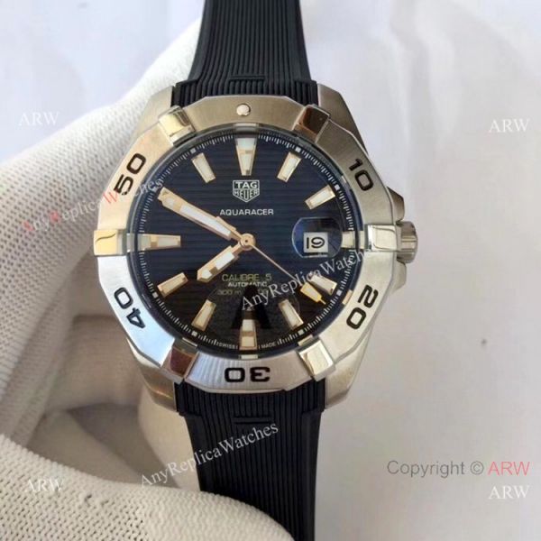 Copy Tag Heuer Aquaracer Calibre 5 Watches Gray Dial Copy Tag Heuer Aquaracer Calibre 5 Watches Gray Dial