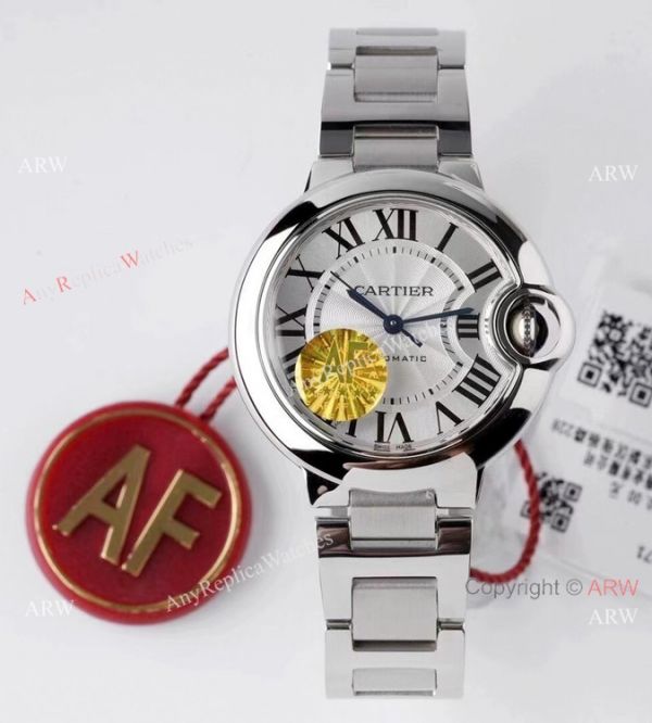 (AF) Ballon Bleu Cartier Replica Watch 33mm Stainless Steel Case (AF) Ballon Bleu Cartier Replica Watch 33mm Stainless Steel Case